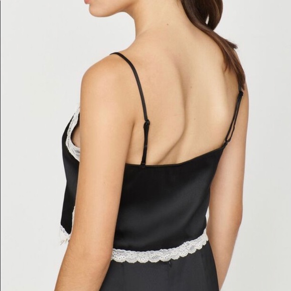 Garage Lace & Satin Tank Top - Picture 3 of 3